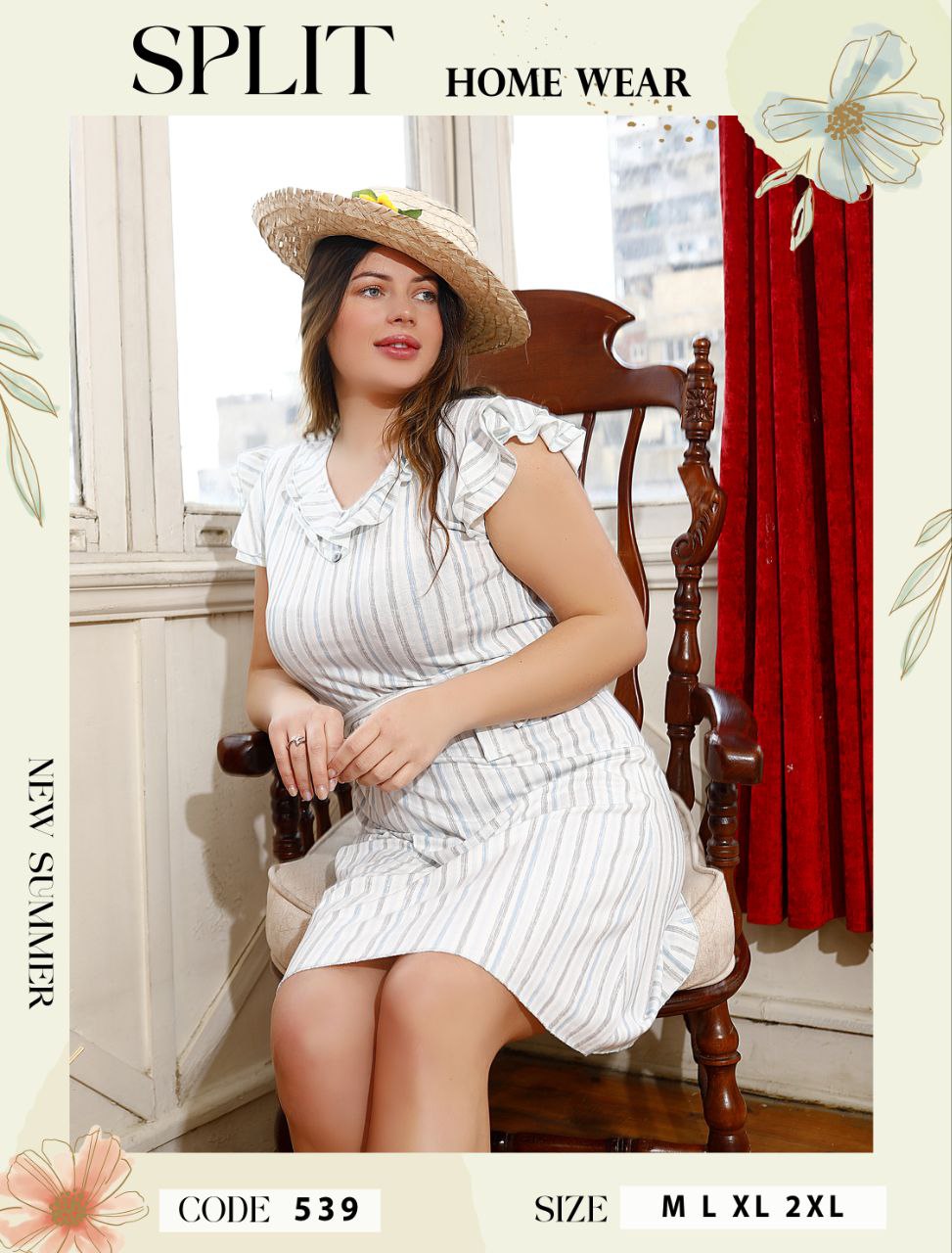 نايت شيرت NIGHT SHIRT كود 539