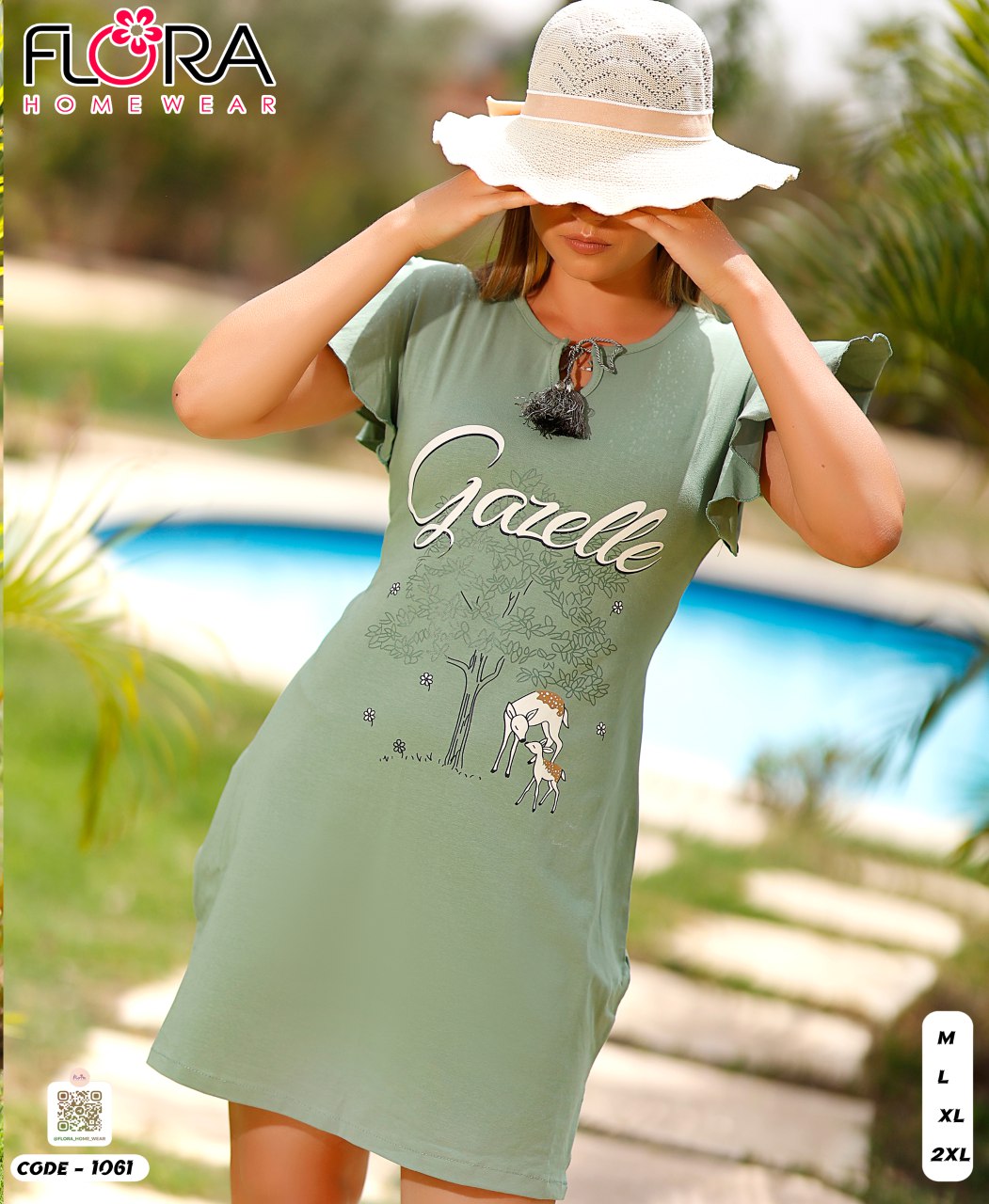 نايت شيرت NIGHT SHIRT كود 1061